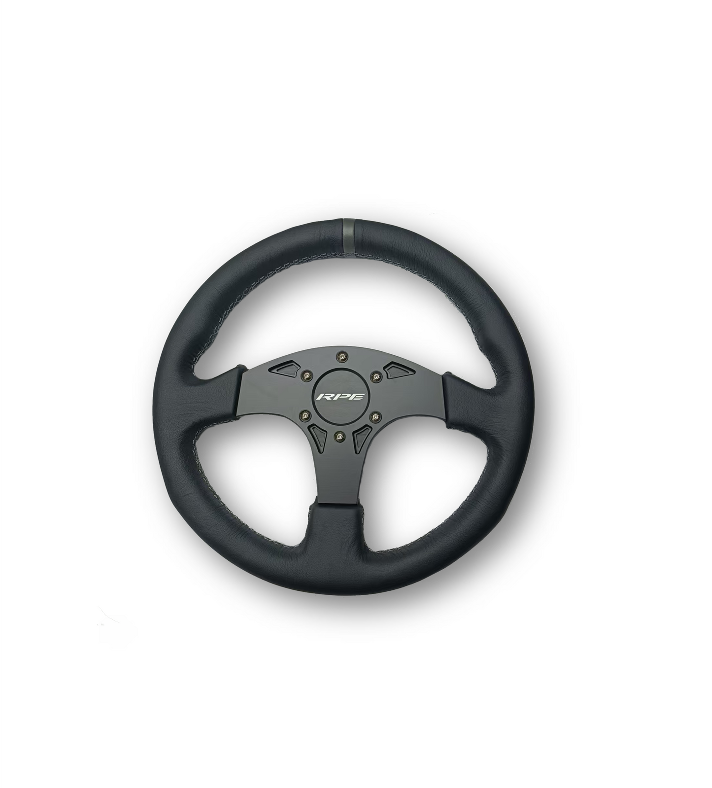 RPE Reflex Universal Viking Leather UTV Round Type Steering Wheel