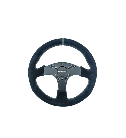 RPE Reflex Universal Viking Suede UTV Round Type Steering Wheel