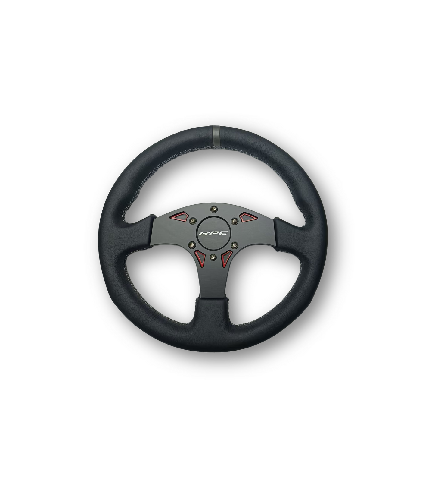 RPE Reflex Universal Viking Leather UTV Round Type Steering Wheel