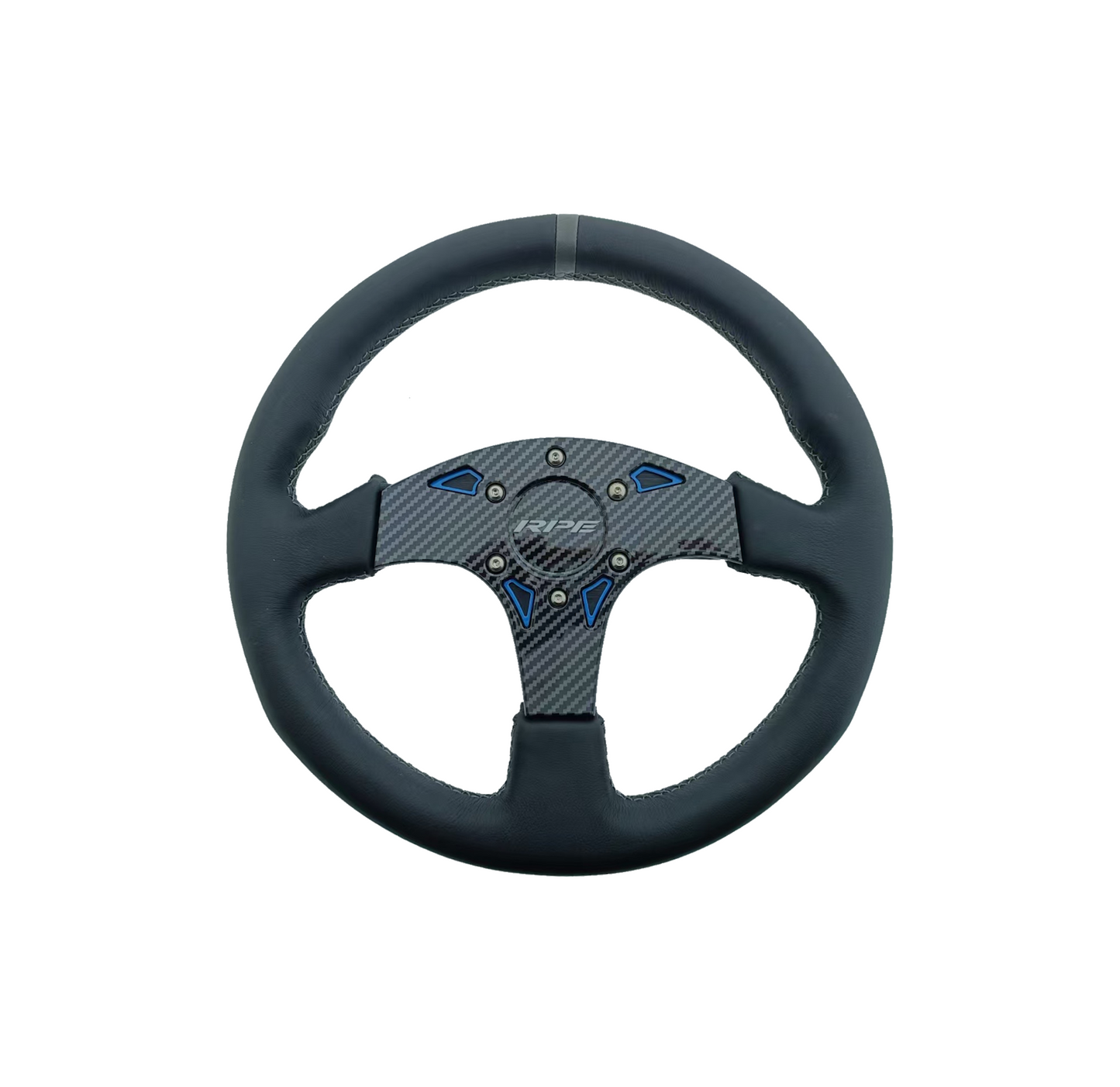 RPE Reflex Universal Viking Leather UTV Round Type Steering Wheel