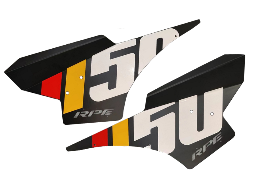 RPE Reflex Racing Plates AERO With 50 Decal - Pair