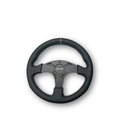 RPE Reflex Universal Viking Leather UTV Round Type Steering Wheel