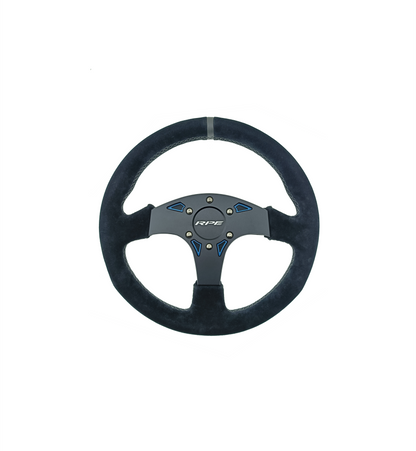 RPE Reflex Universal Viking Suede UTV Round Type Steering Wheel