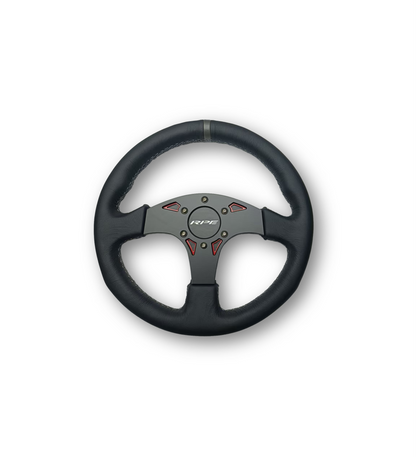 RPE Reflex Universal Viking Leather UTV Round Type Steering Wheel