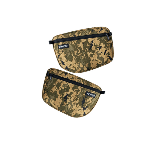 RPE Reflex Can Am Maverick R - Camo Upper Door Bags